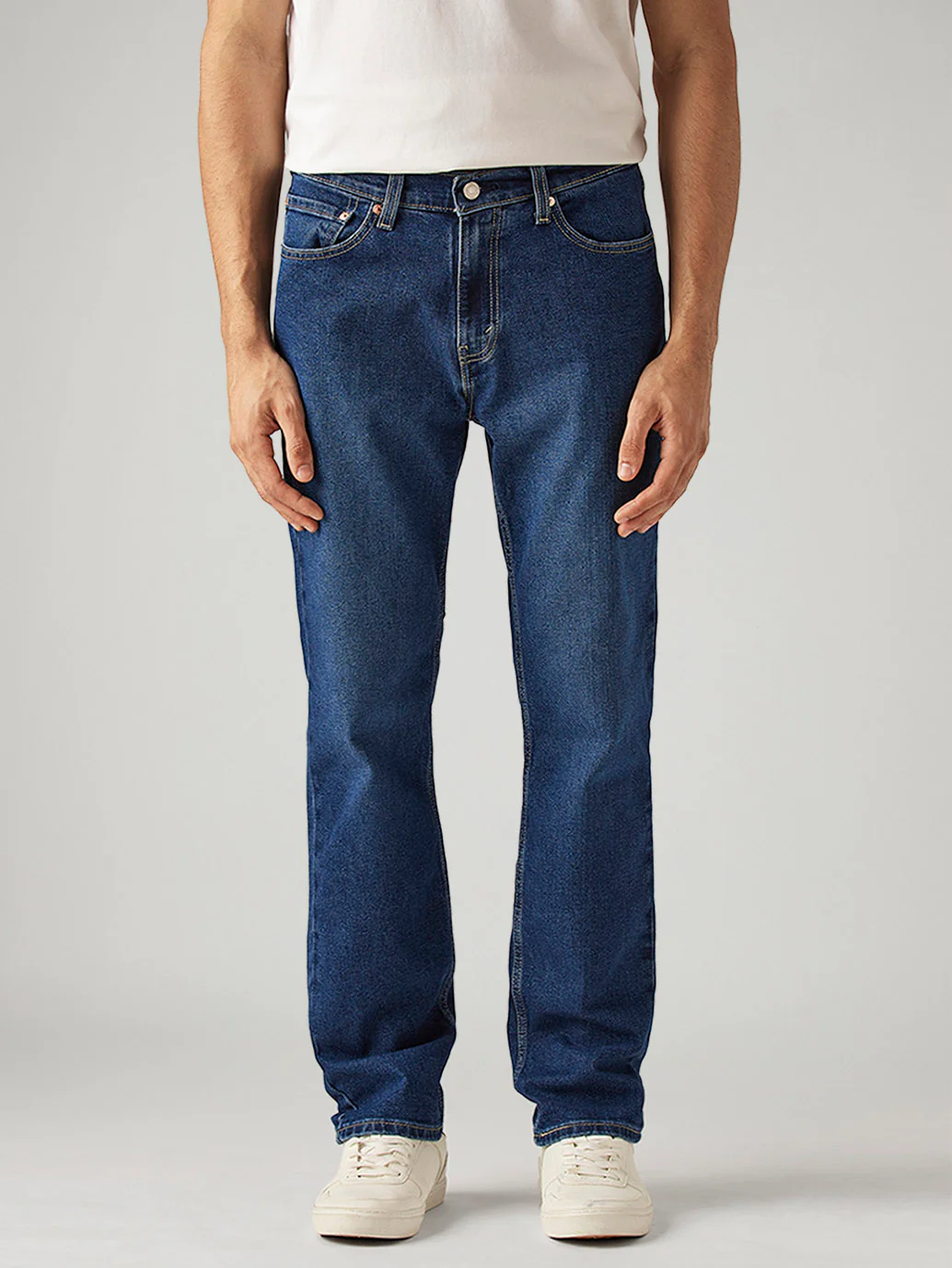 Men's 541 Blue Athletic Tapered Fit Mid Rise Jeans - Image 2