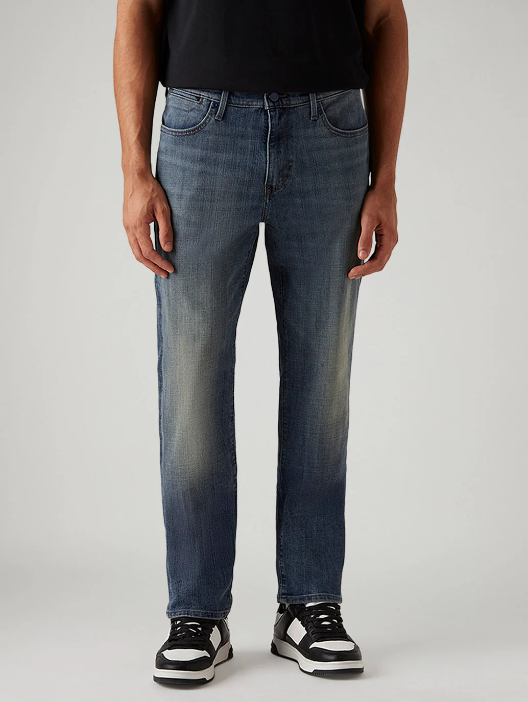 Men's Tinted 541 Blue Tapered Fit Hyper Stretch Jeans - Image 2