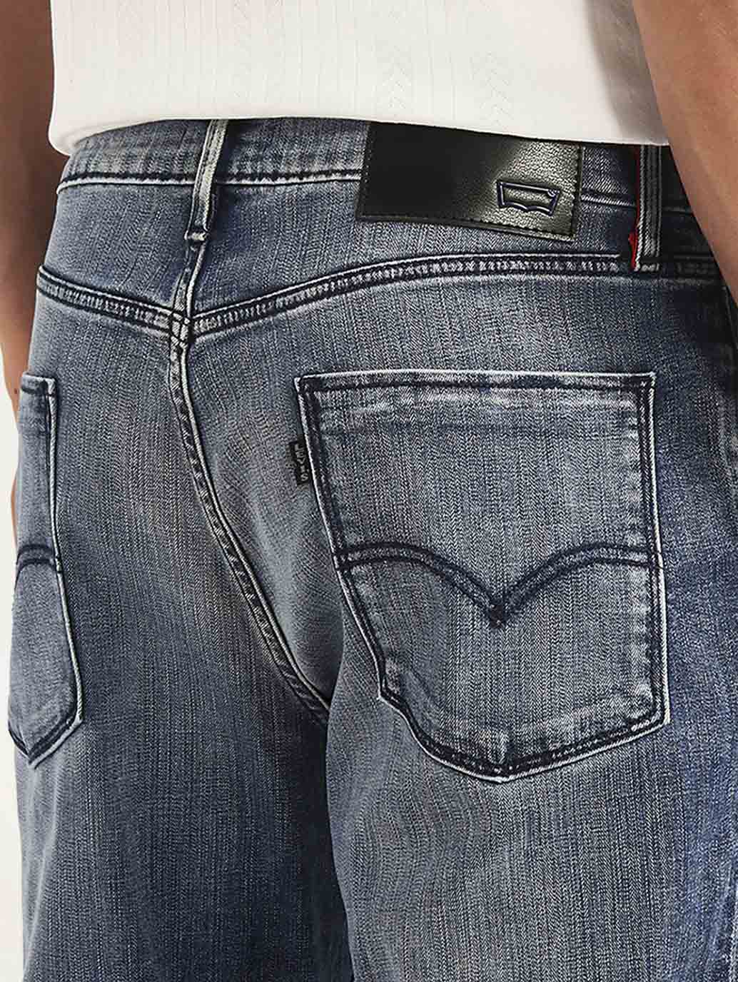 Men's Redloop 541 Blue Tapered Fit Mid Rise Jeans - Image 5