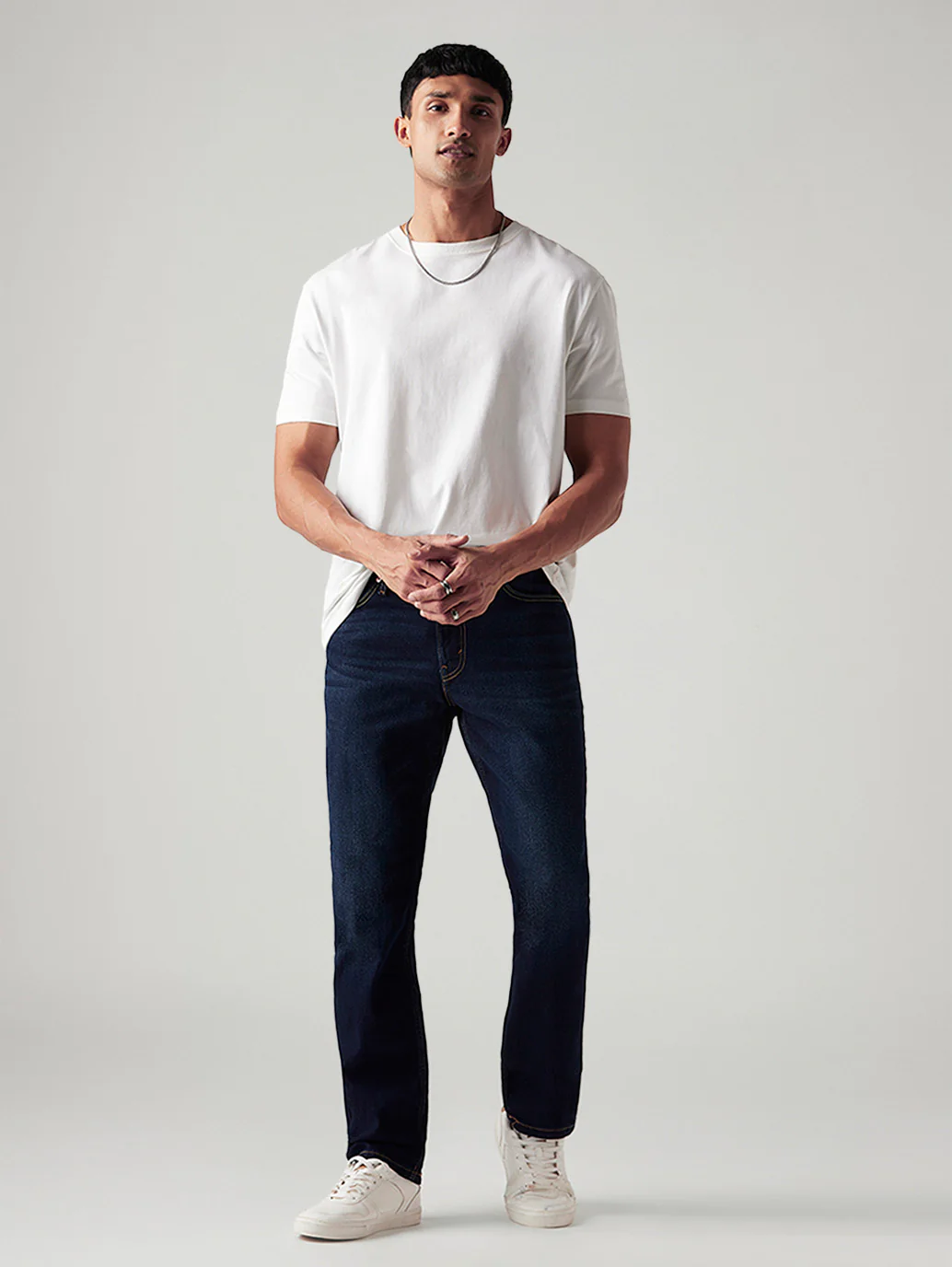 Men's 541 Indigo Athletic Tapered Fit Mid Rise Jeans