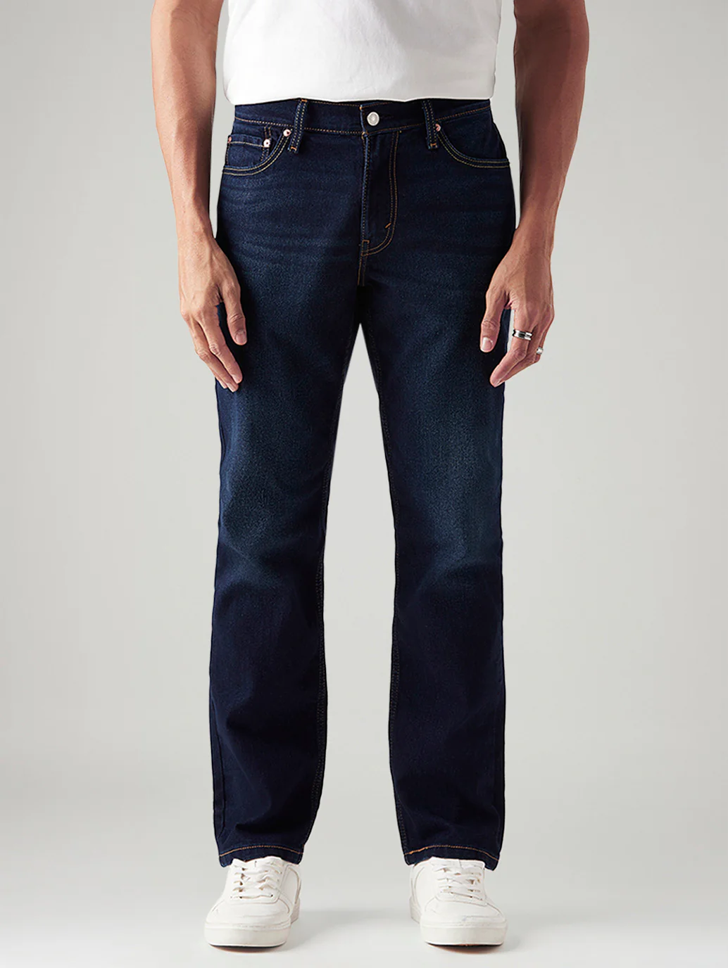 Men's 541 Indigo Athletic Tapered Fit Mid Rise Jeans - Image 3