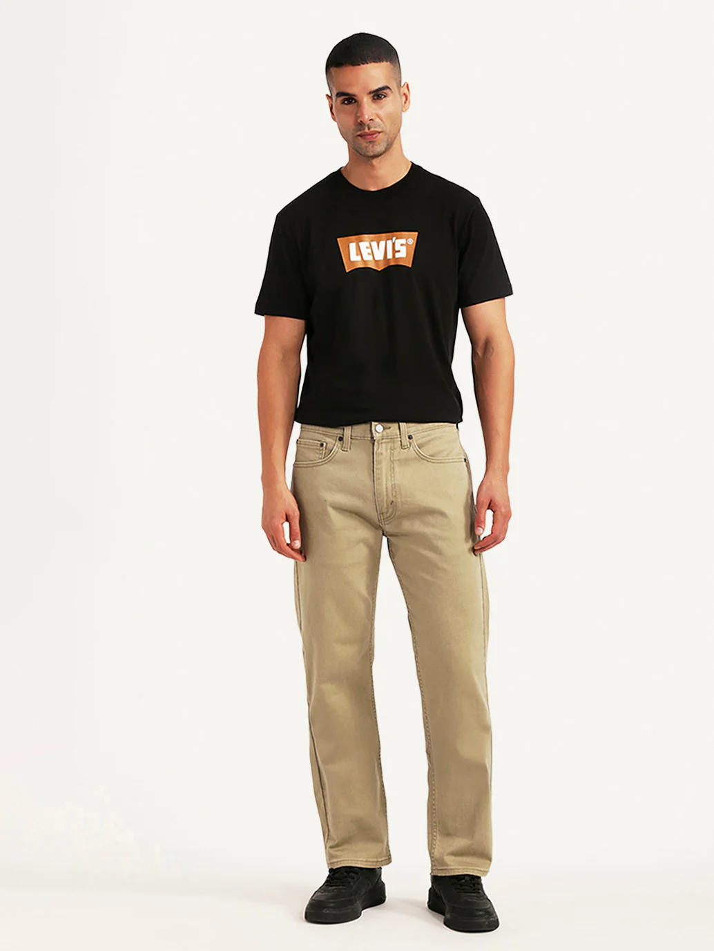 Men's 541 Khaki Athletic Tapered Fit Mid Rise Selvedge Chinos - Image 2