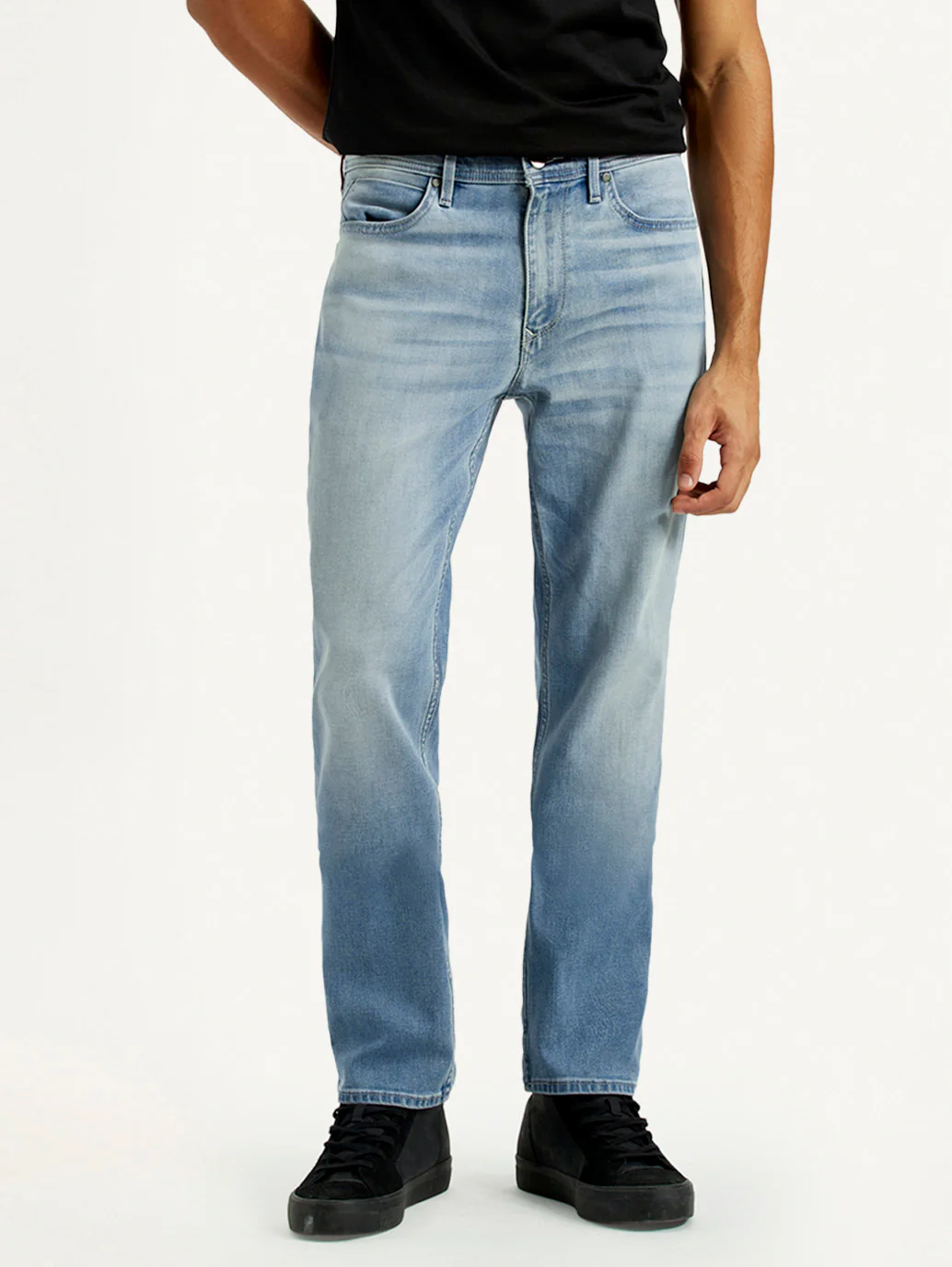 Men's Redloop 541 Light Indigo Athletic Tapered Fit Mid Rise Jeans - Image 2