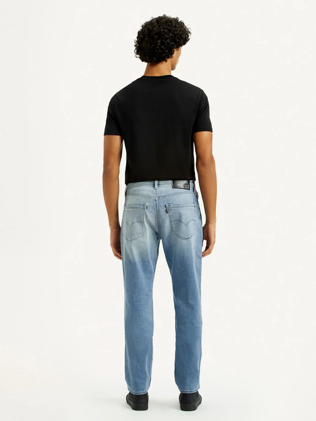 Men's Redloop 541 Light Indigo Athletic Tapered Fit Mid Rise Jeans - Image 3
