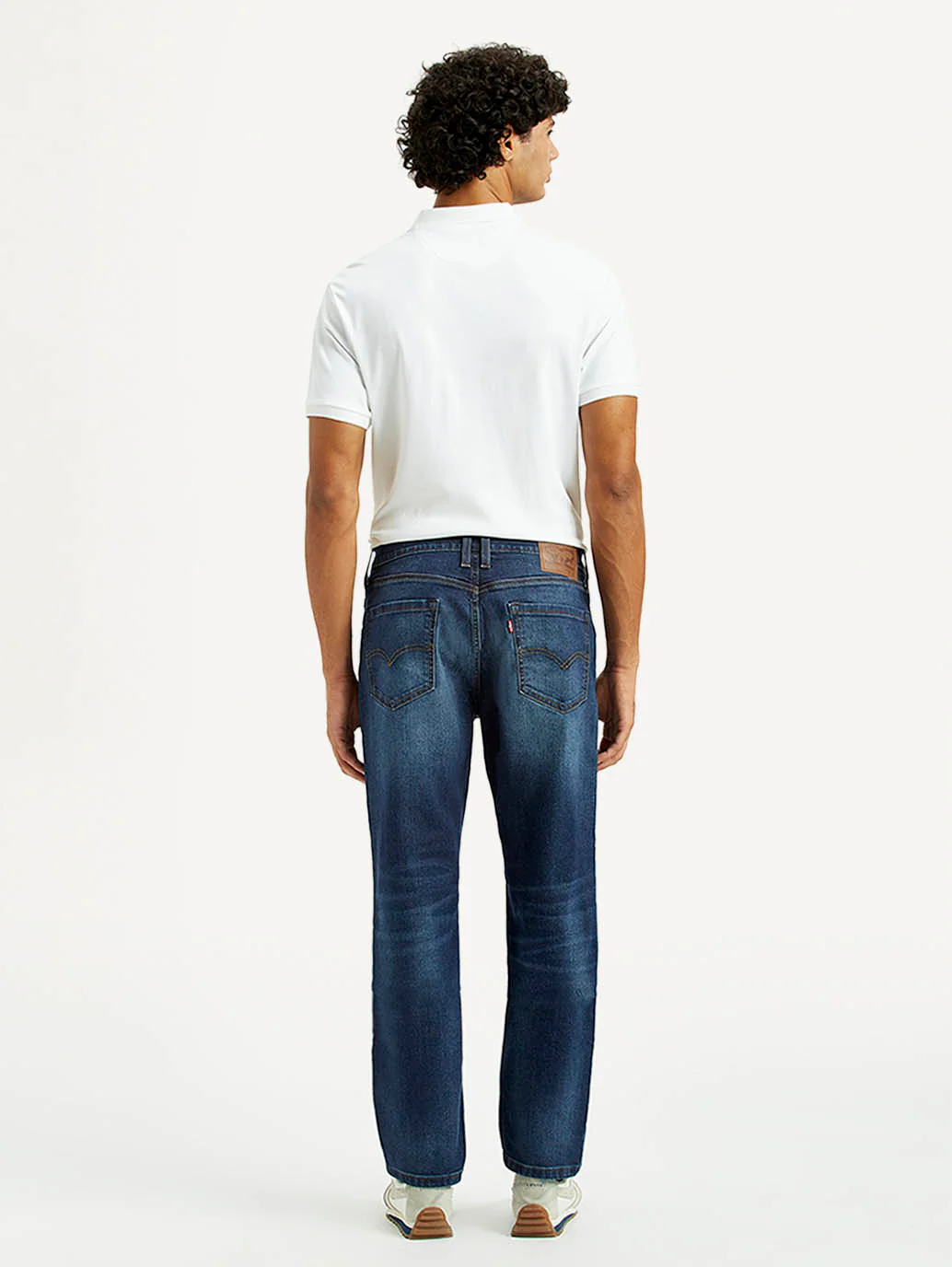 Men's 541 Indigo Athletic Tapered Fit Mid Rise Jeans - Image 3
