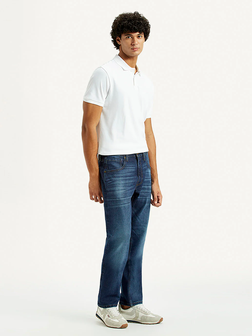 Men's 541 Indigo Athletic Tapered Fit Mid Rise Jeans - Image 5