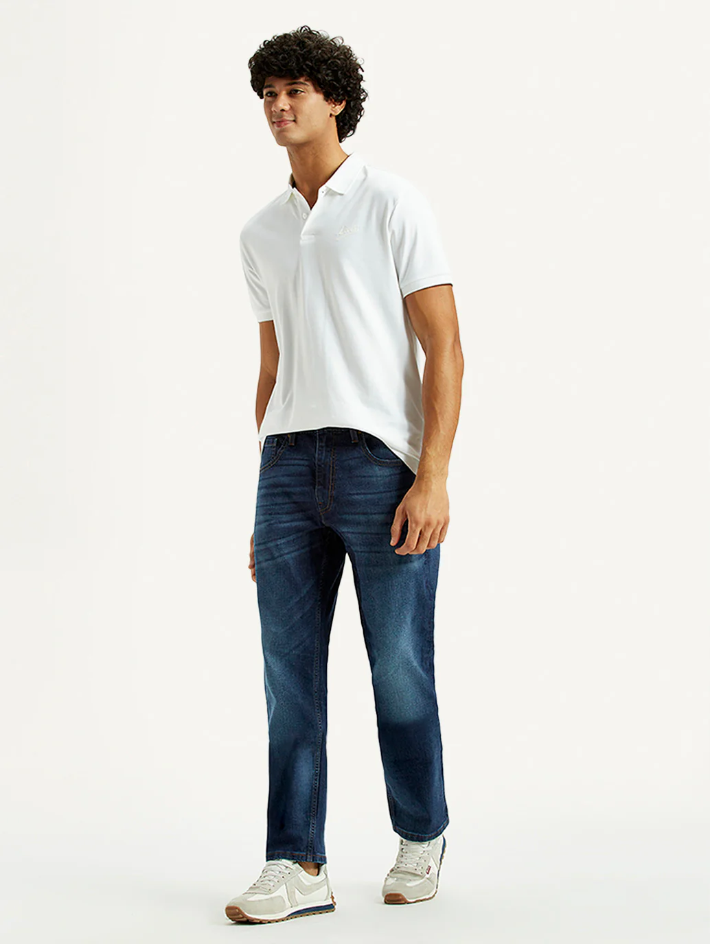 Men's 541 Indigo Athletic Tapered Fit Mid Rise Jeans - Image 6