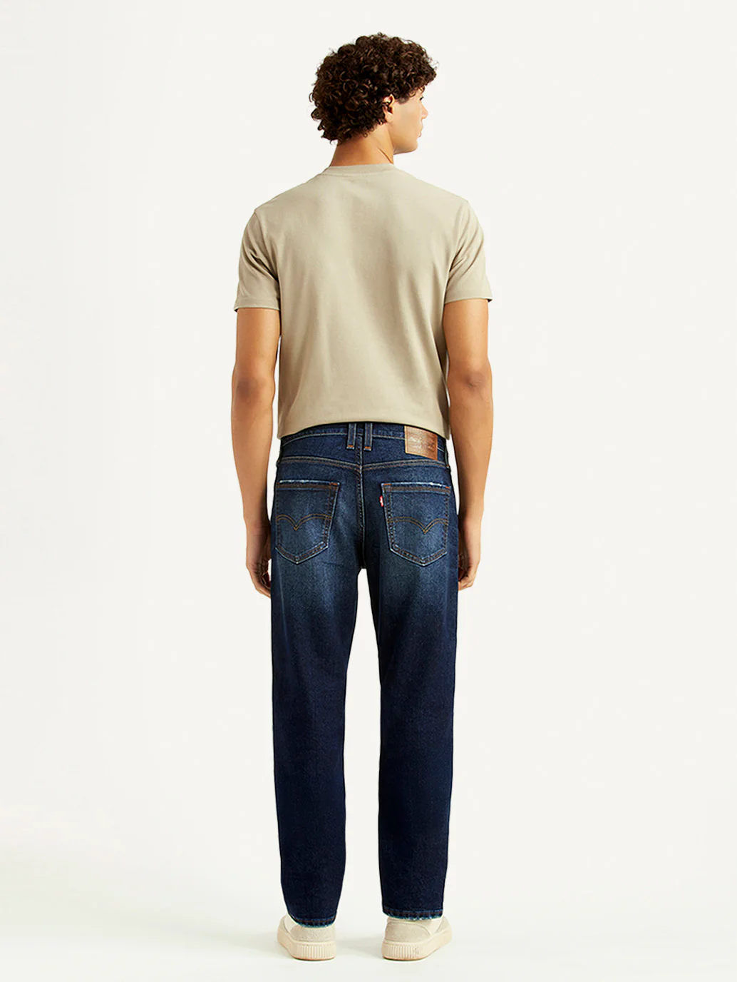 Men's 541 Navy Tapered Fit Hyper Stretch Jeans - Image 4