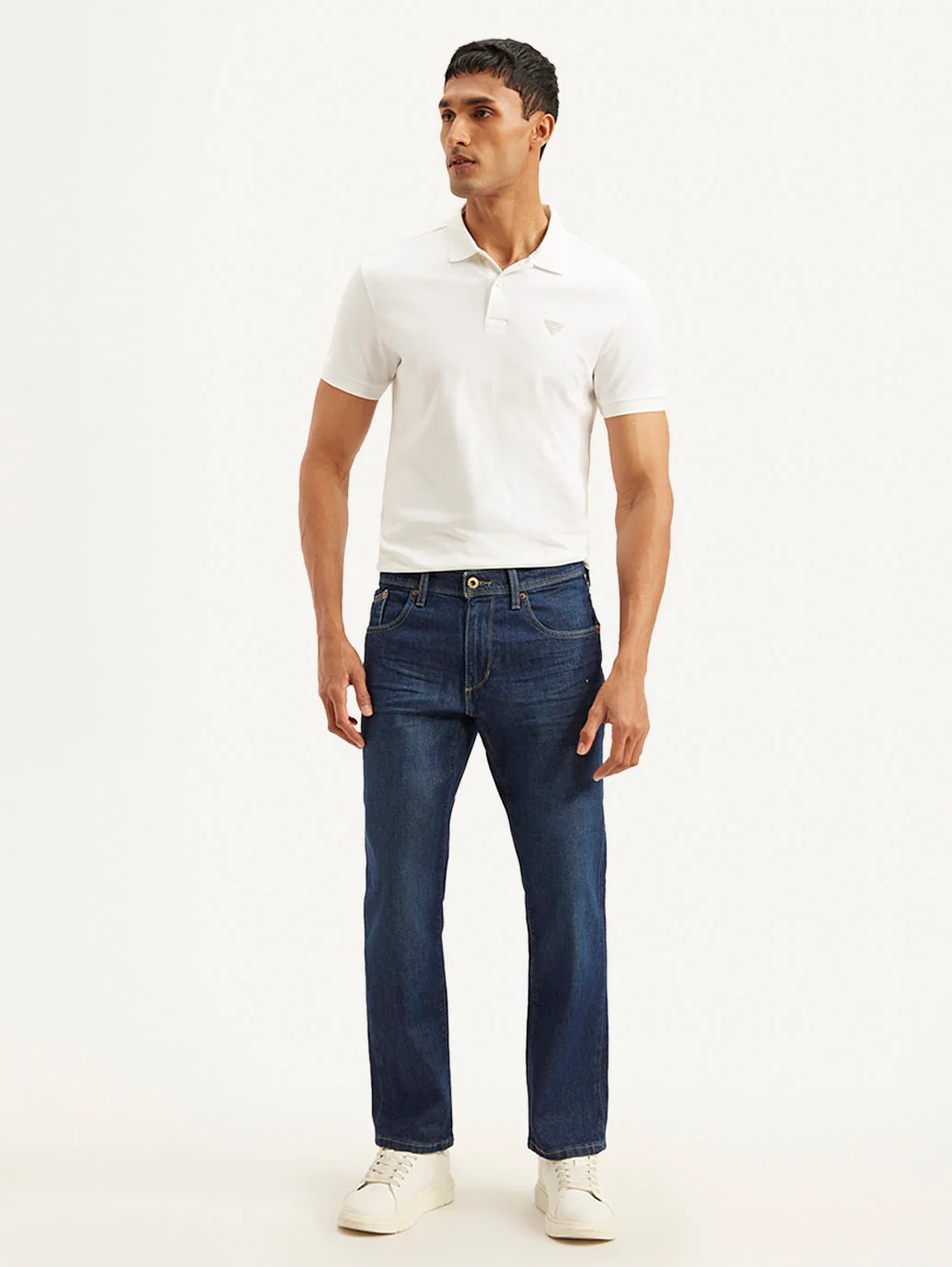 Men's 541 Blue Athletic Tapered Fit Mid Rise Jeans - Image 2