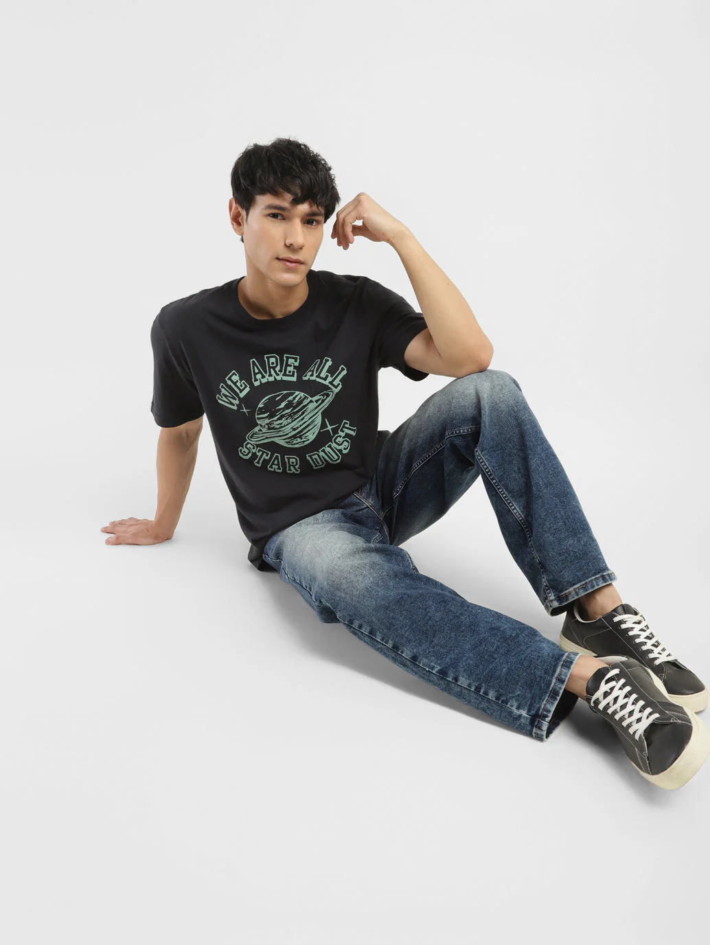 Men's 550'92 Blue Loose Fit Mid Rise Jeans - Image 2