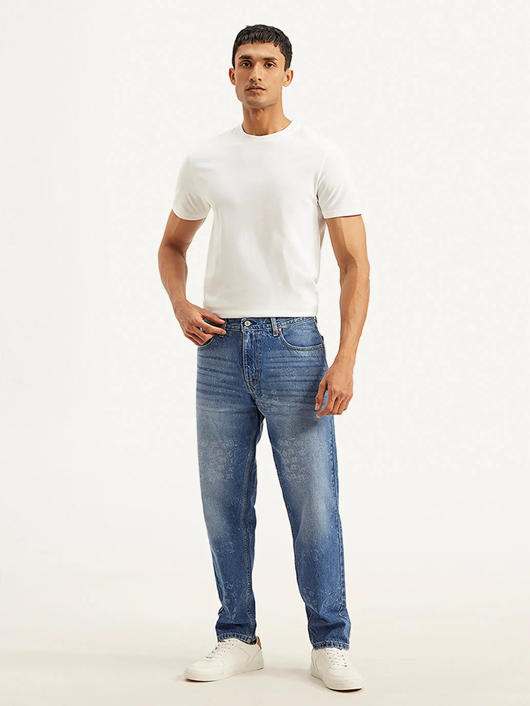Men's 550'92 Blue Loose Fit Mid Rise Jeans - Image 2