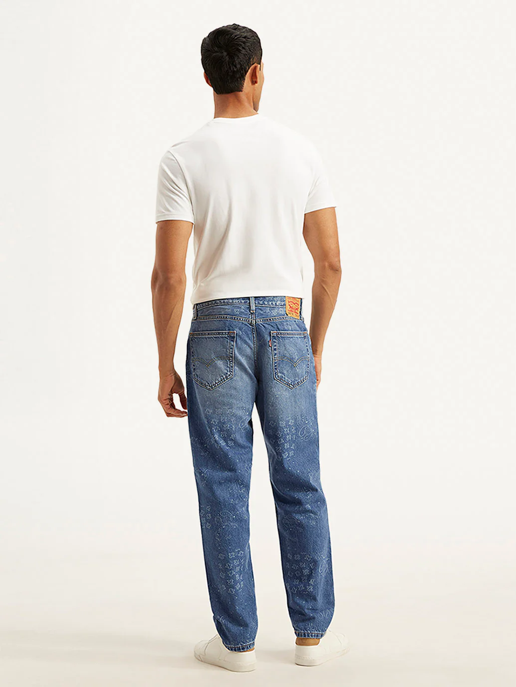 Men's 550'92 Blue Loose Fit Mid Rise Jeans - Image 3