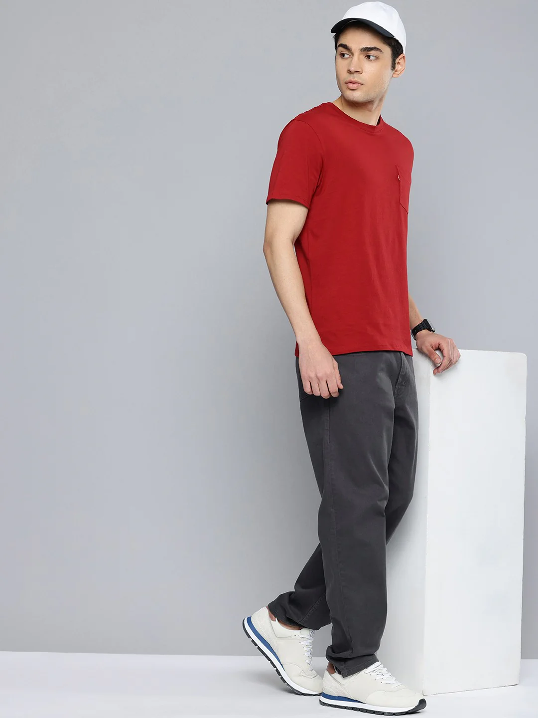 Men's 550'92 Grey Loose Fit Mid Rise Jeans - Image 4