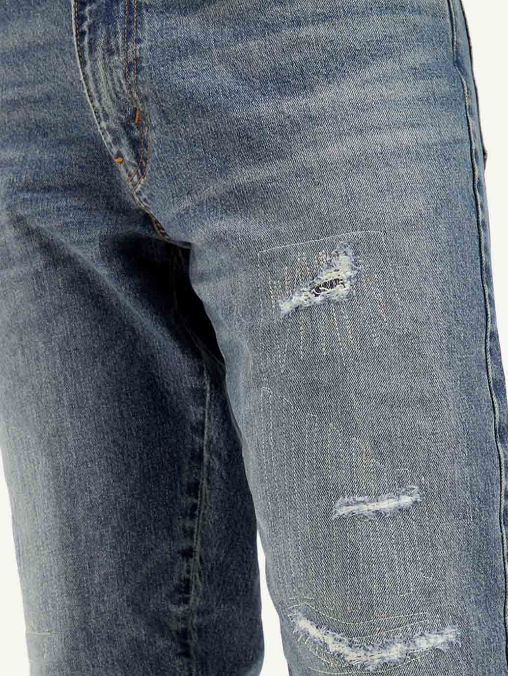 Men's 550'92 Blue Loose Fit Mid Rise Jeans - Image 5