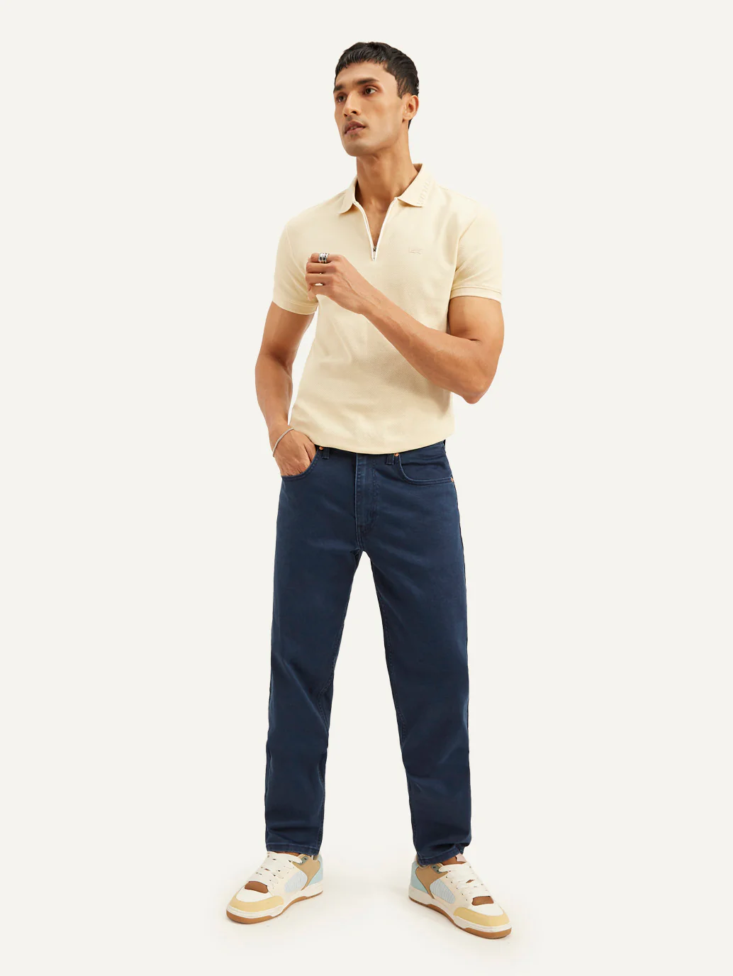Men's 550'92 Blue Loose Fit Mid Rise Jeans