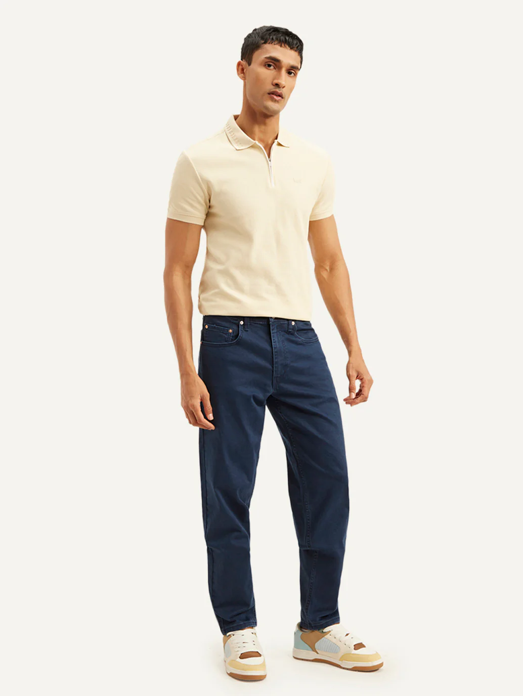 Men's 550'92 Blue Loose Fit Mid Rise Jeans - Image 3