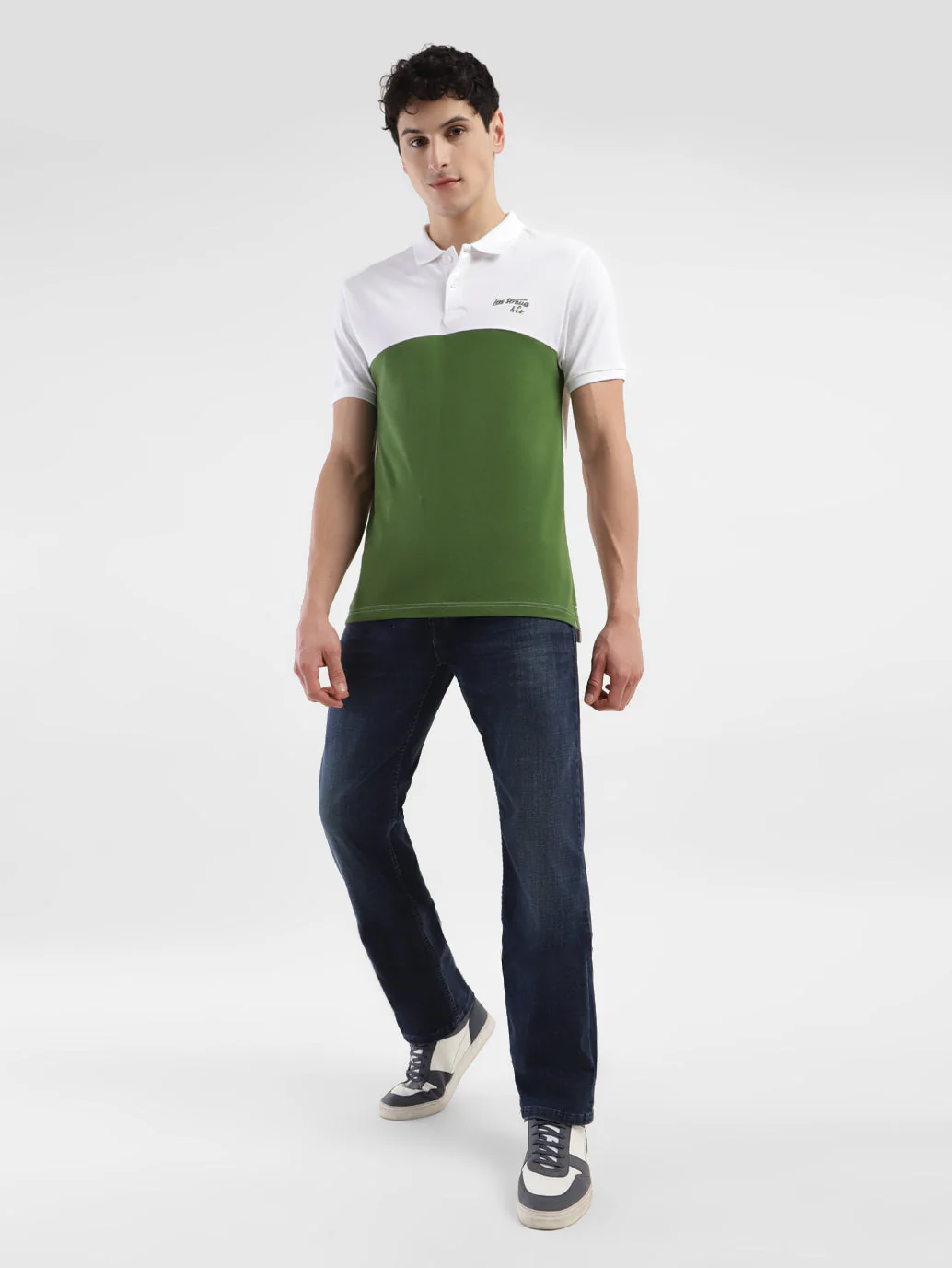 Men's 551 Blue Loose Fit Mid Rise Jeans - Image 2