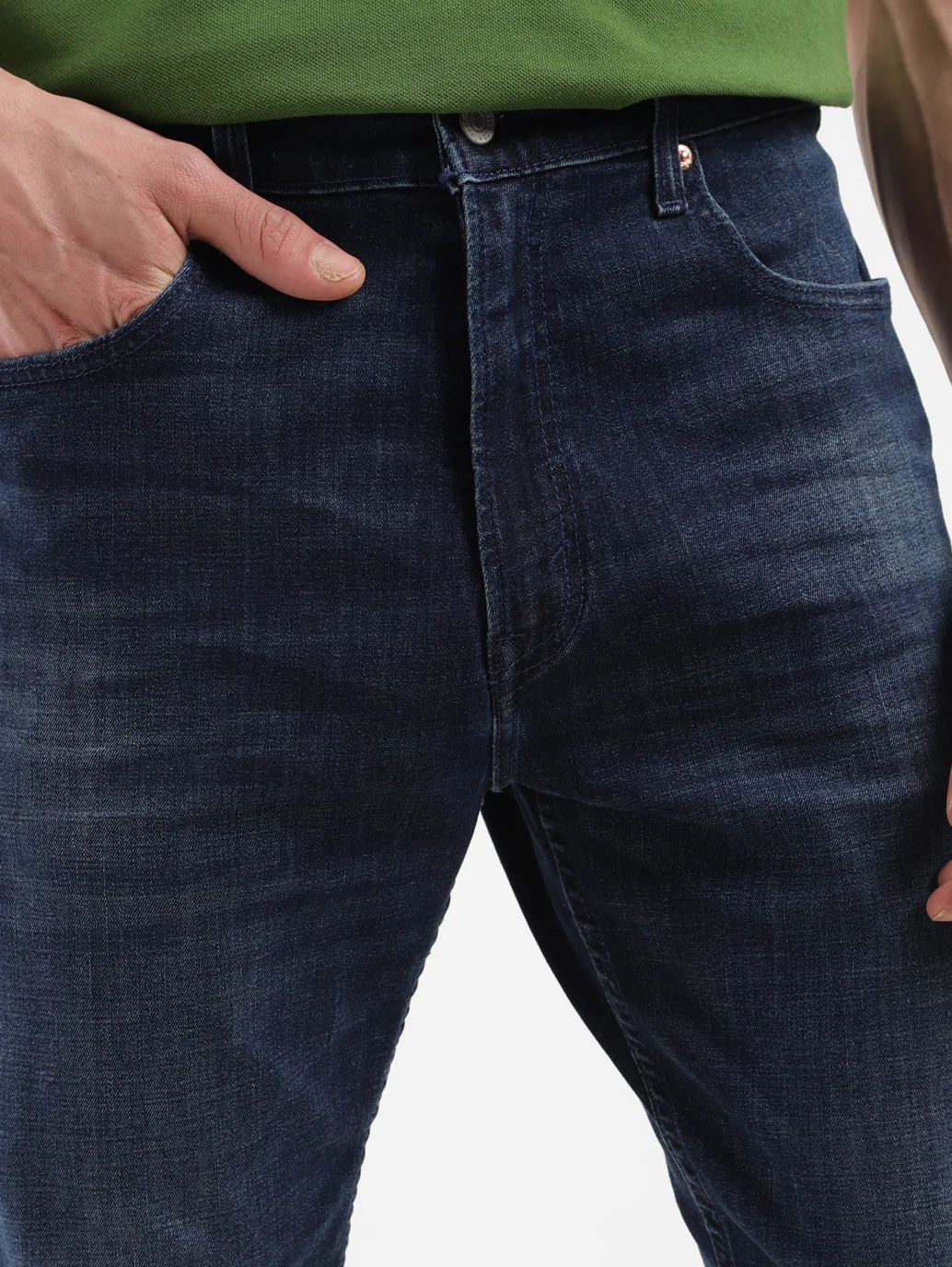 Men's 551 Blue Loose Fit Mid Rise Jeans - Image 5