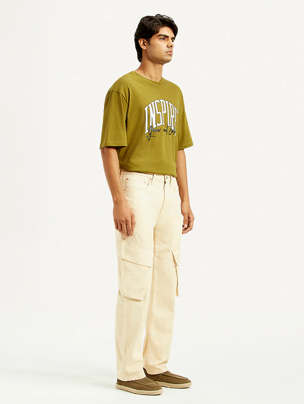 Men's 565'97 Loose Fit Mid Rise Chino Cargos - Image 6
