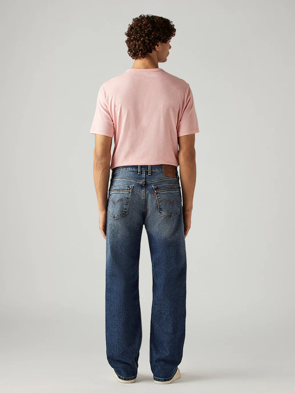 Men's 567 Blue Bootcut Fit Mid Rise Jeans - Image 4