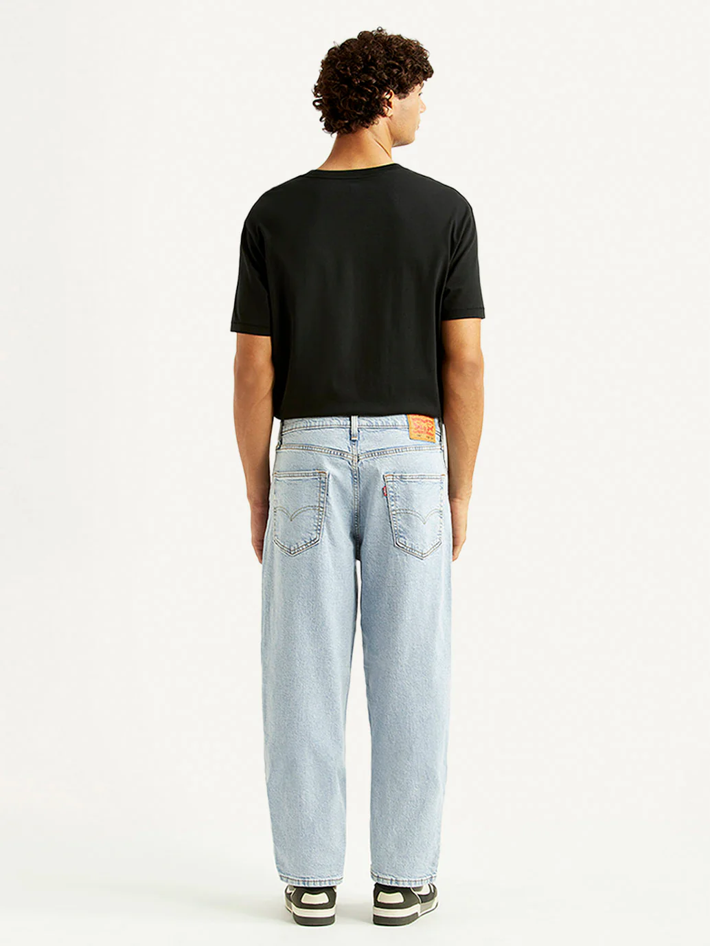Men's 568 Light Indigo Loose Fit Mid Rise Jeans - Image 3