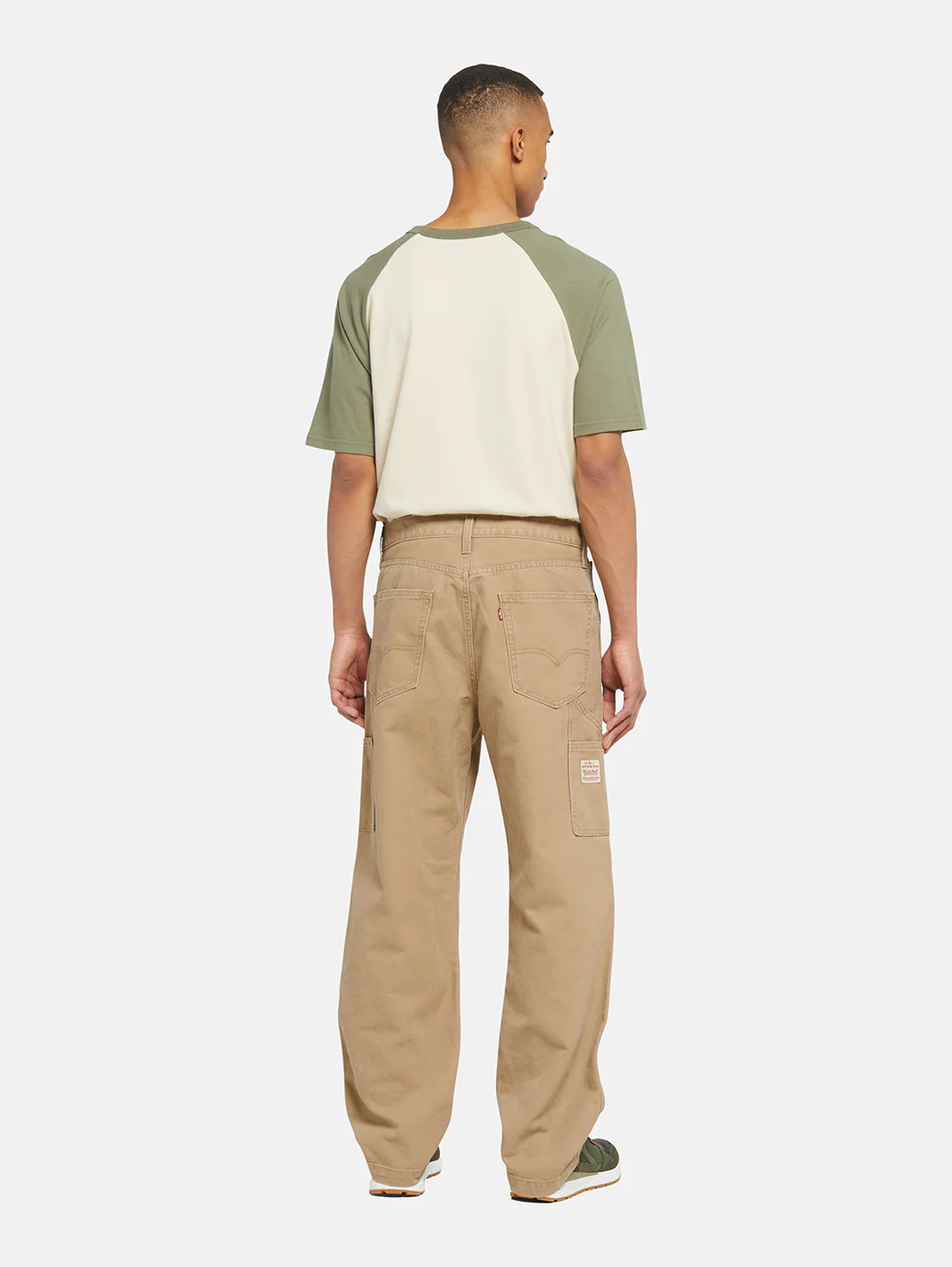 Men's 568 Brown Loose Fit Mid Rise Jeans - Image 2