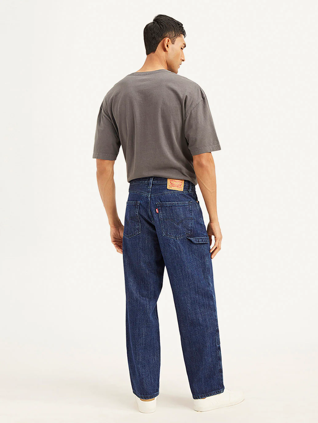 Men's 578 Blue Loose Fit Mid Rise Jeans - Image 6