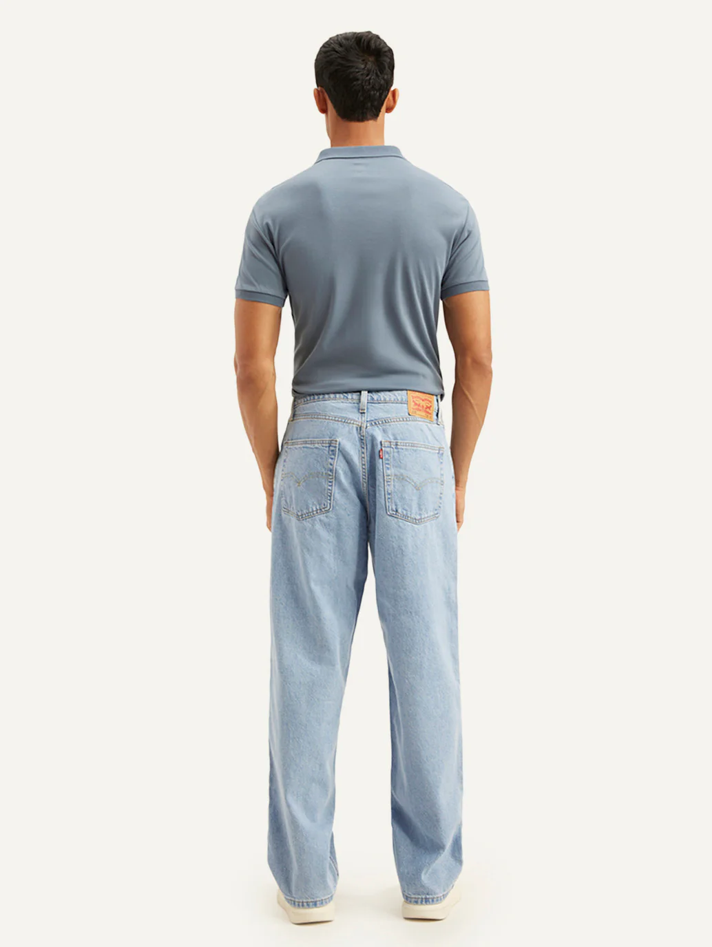 Men's 578 Blue Loose Fit Mid Rise Jeans - Image 3