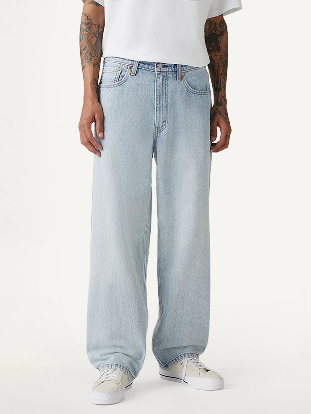 Men's 578 Indigo Loose Fit Mid Rise Jeans - Image 6