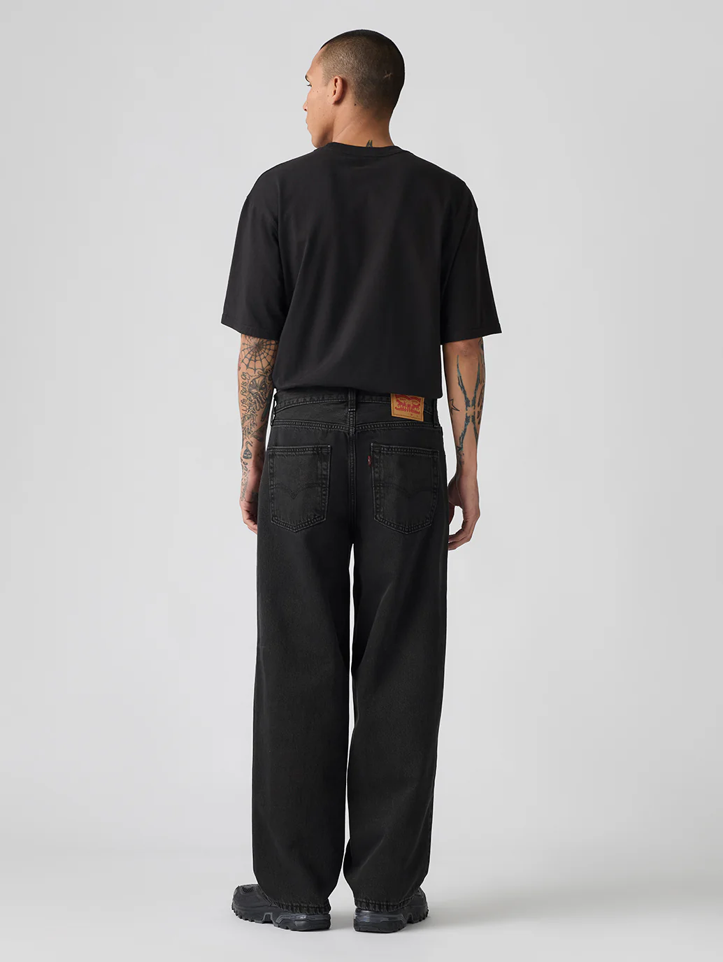 Men's 578 Black Loose Fit Mid Rise Jeans - Image 2