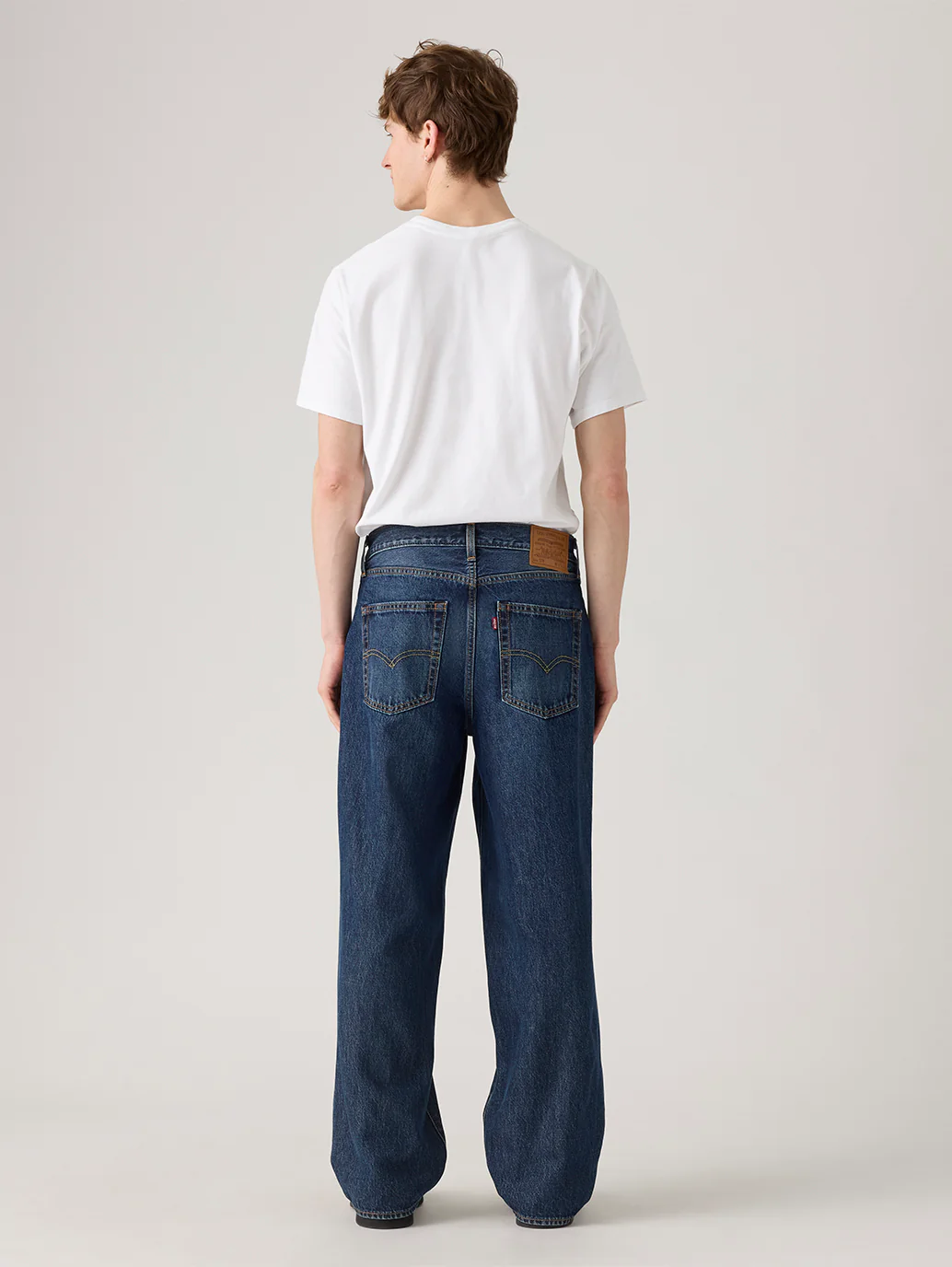 Men's 578 Dark Indigo Loose Fit Mid Rise Jeans - Image 3