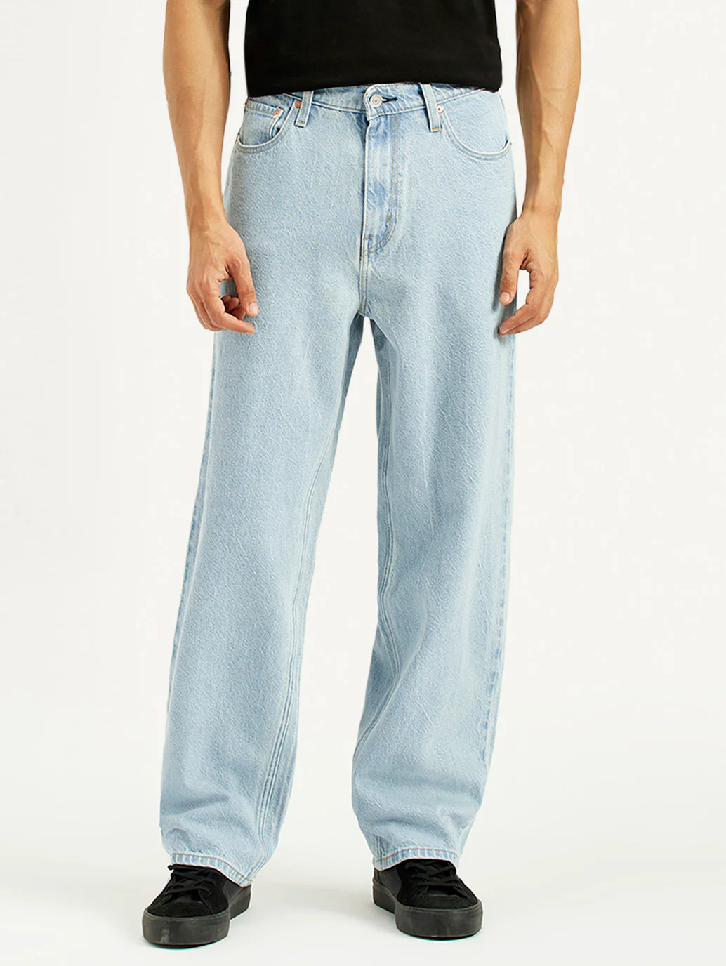 Men's 578 Light Indigo Loose Fit Mid Rise Jeans - Image 2