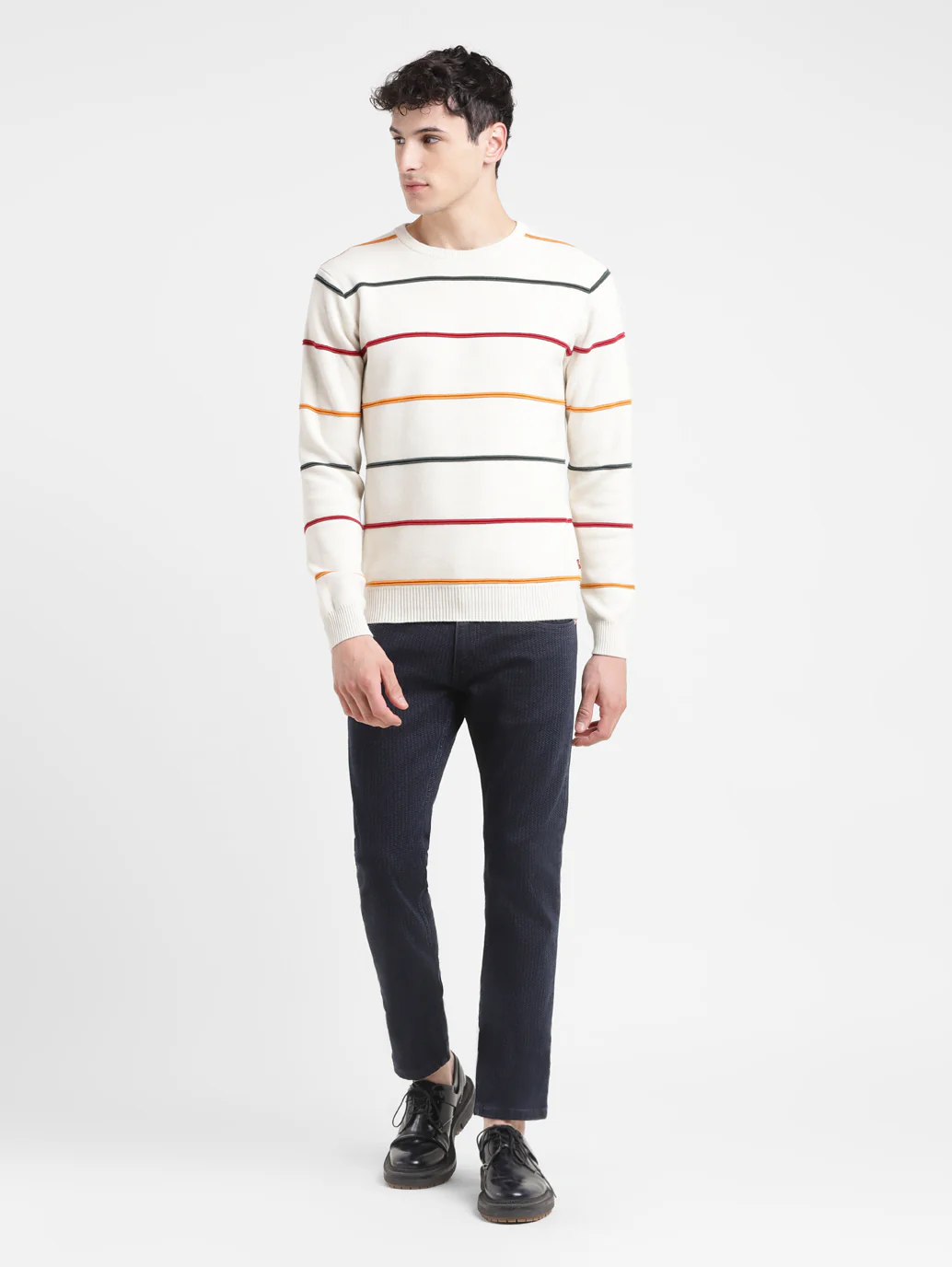 Men's 65504 Indigo Skinny Fit Mid Rise Jeans - Image 8