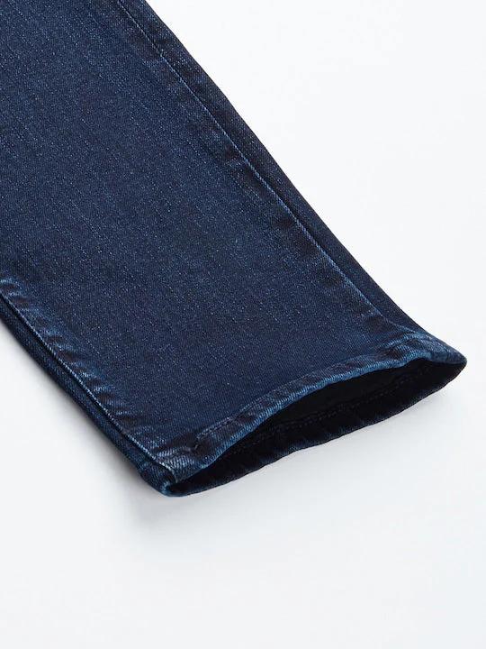 Men's Redloop 65504 Blue Skinny Fit Mid Rise Jeans - Image 7