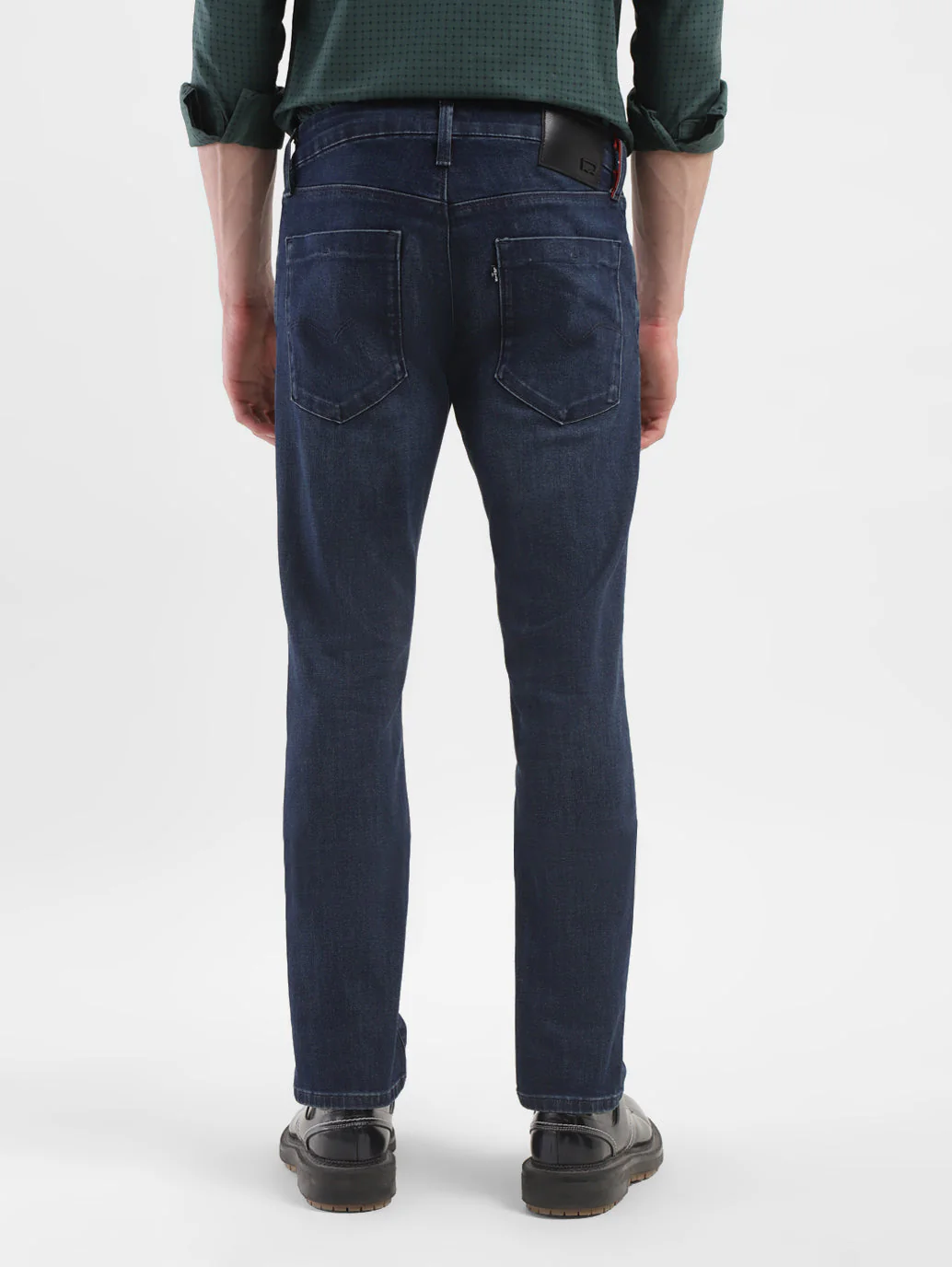 Men's Redloop 65504 Blue Skinny Fit Mid Rise Jeans - Image 3