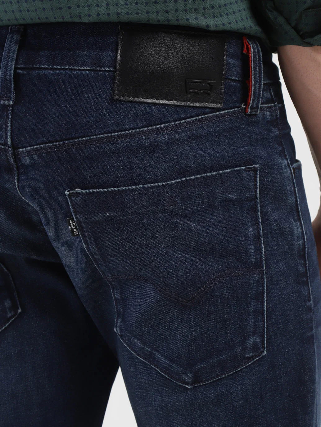 Men's Redloop 65504 Blue Skinny Fit Mid Rise Jeans - Image 6