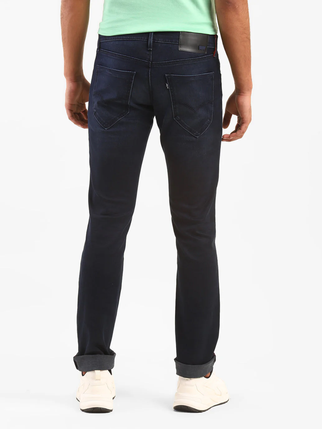 Men's Redloop 65504 Blue Skinny Fit Mid Rise Jeans - Image 2