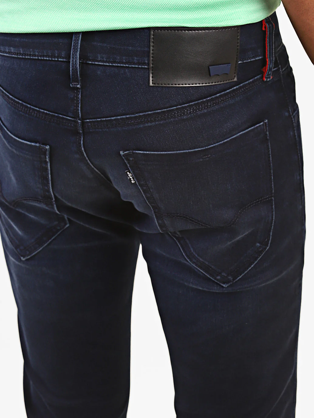 Men's Redloop 65504 Blue Skinny Fit Mid Rise Jeans - Image 5