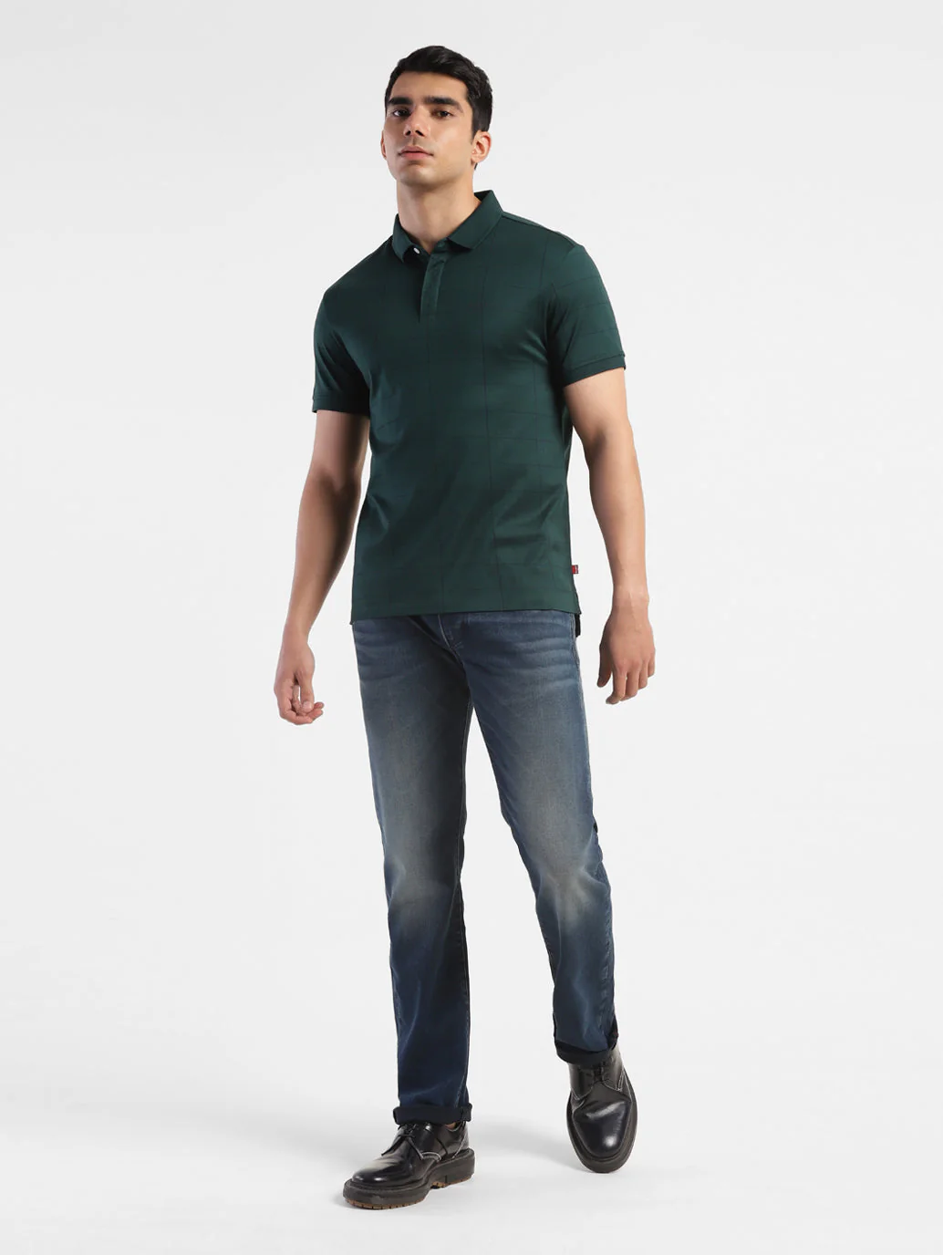 Men's Redloop 65504 Blue Skinny Fit Mid Rise Jeans - Image 5