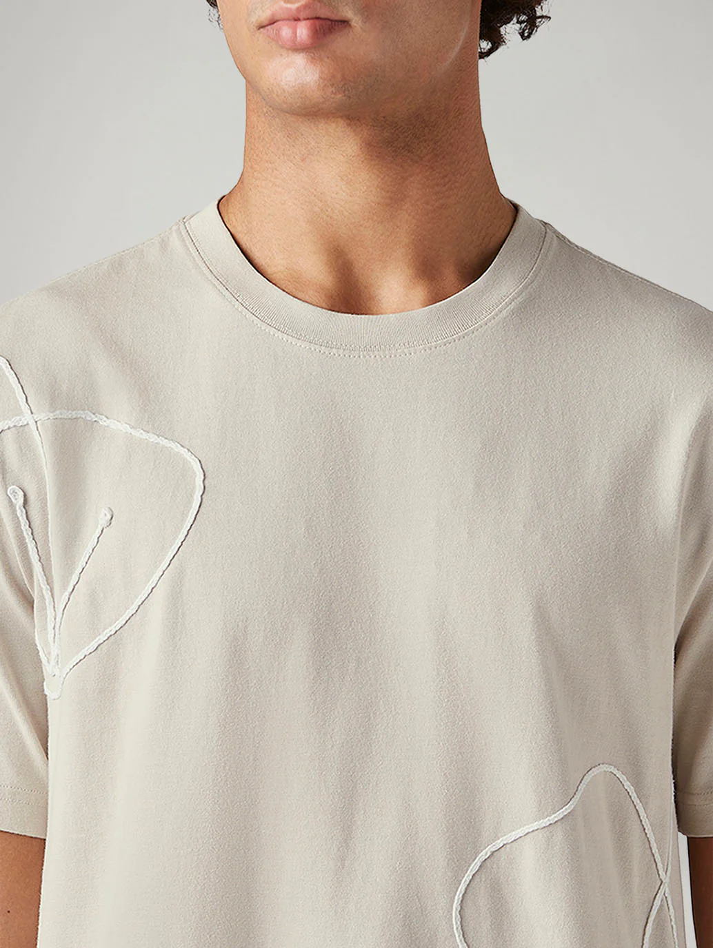 Men's Abstract Regular Fit T-Shirt - Image 4
