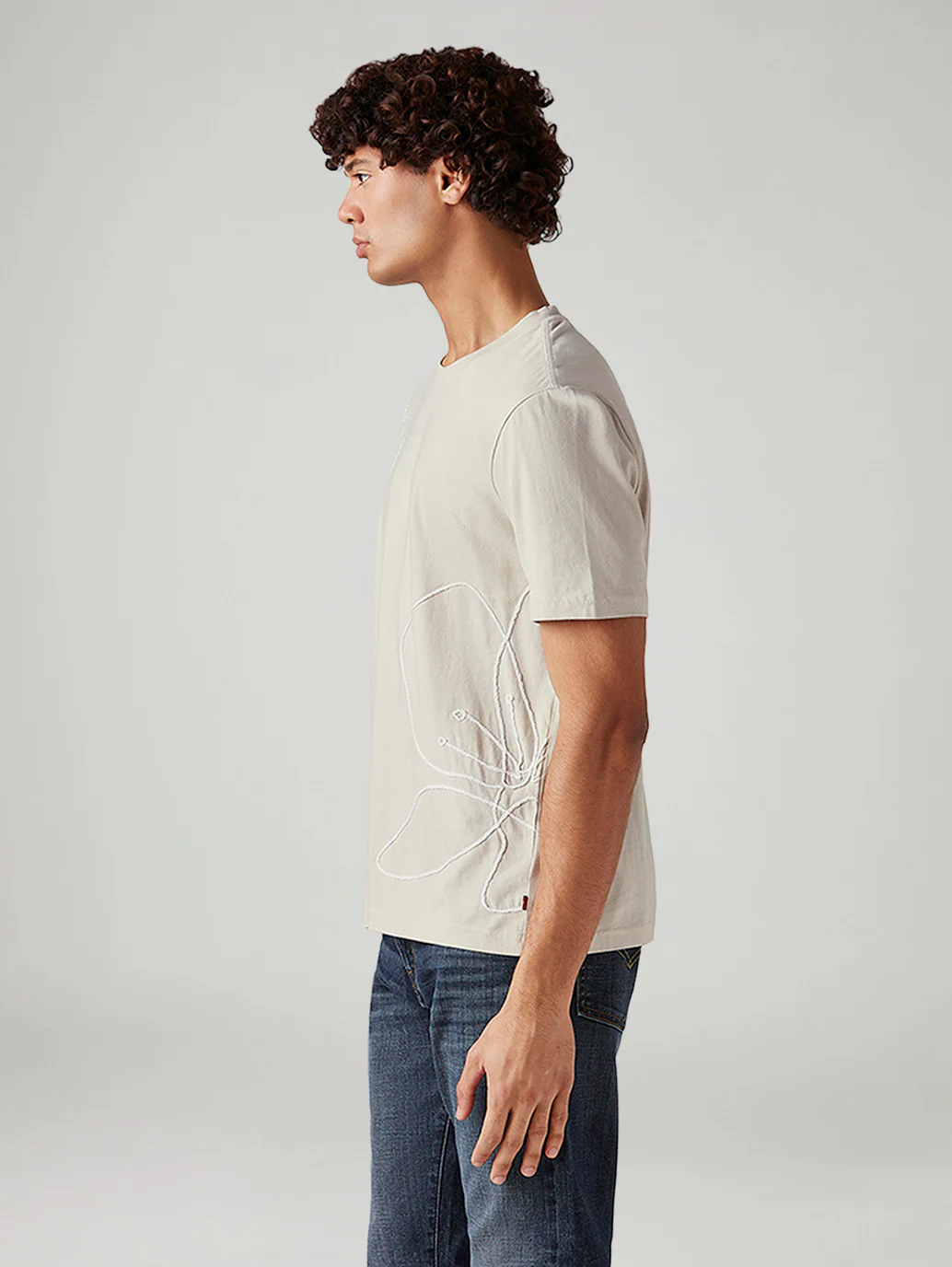 Men's Abstract Regular Fit T-Shirt - Image 5
