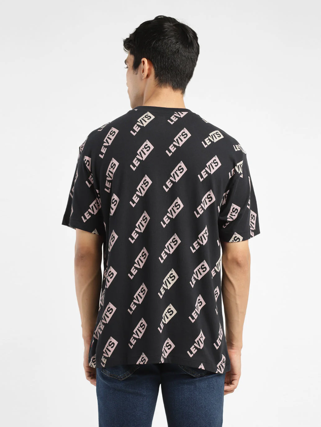 Men's Brand Logo Crew Neck T-shirt - Image 3