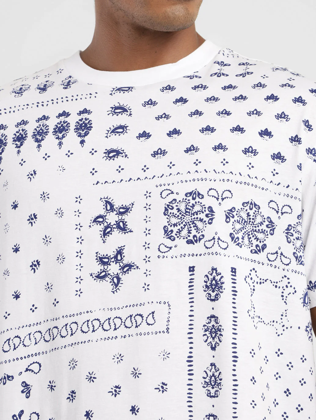 Men's All Over Print Crew Neck T-Shirt - Image 5