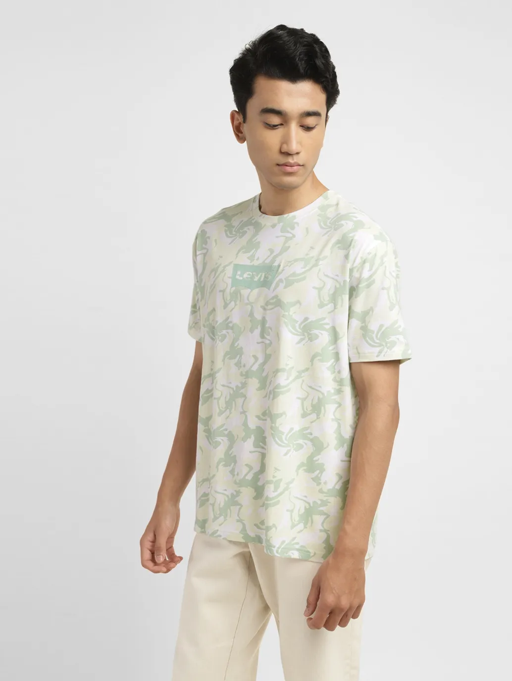 Men's All Over Print Crew Neck T-shirt - Image 4