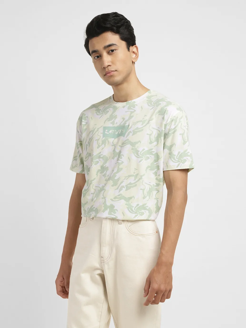 Men's All Over Print Crew Neck T-shirt - Image 6