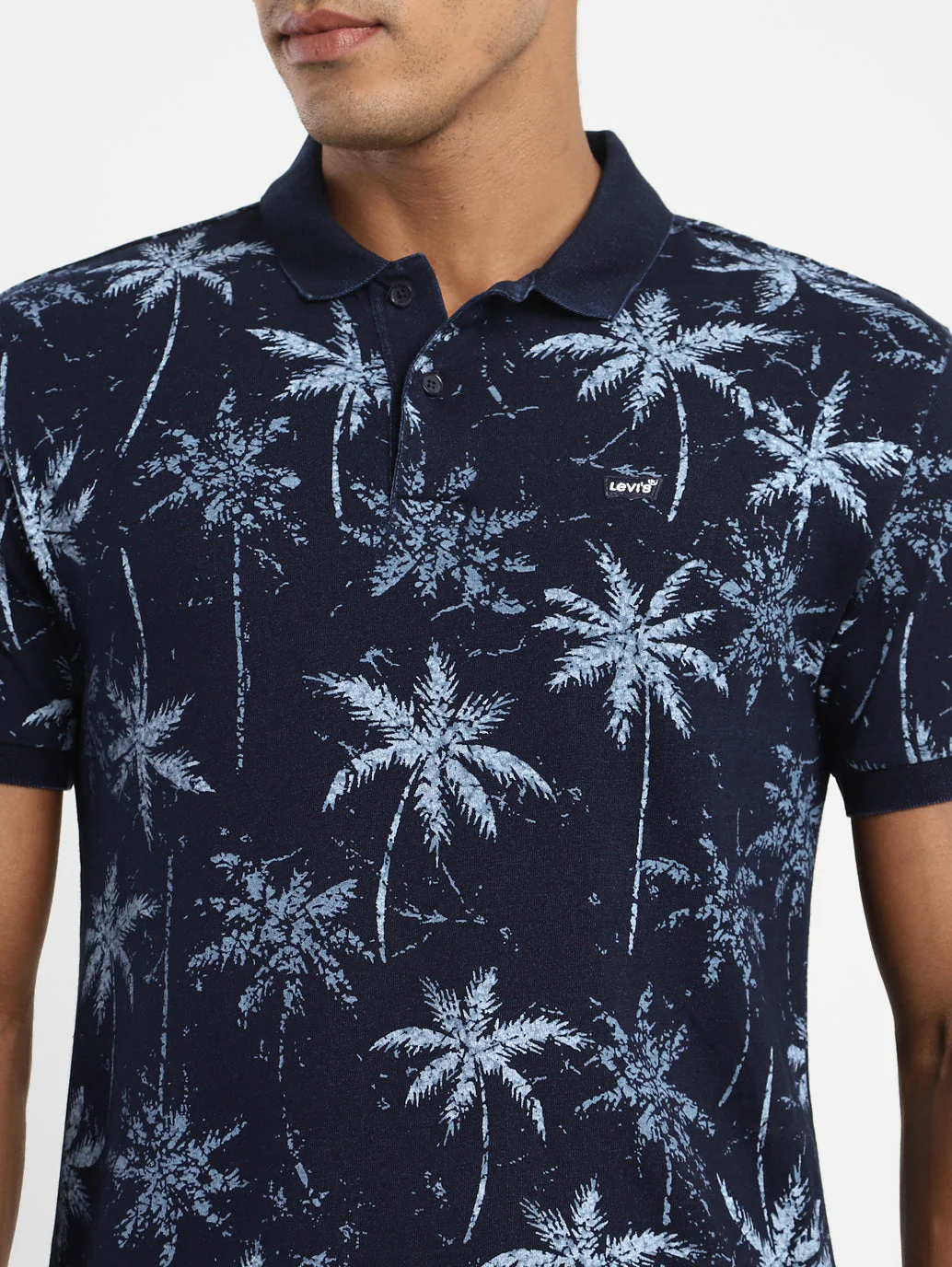 Men's Tropical Polo T-shirt - Image 5