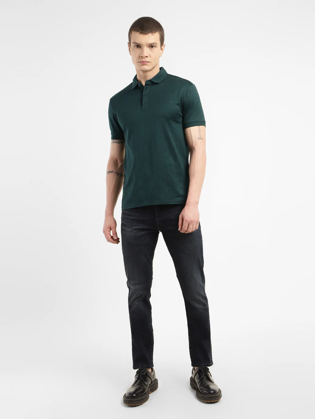Men's All Over Print Polo Collar T-shirt - Image 5
