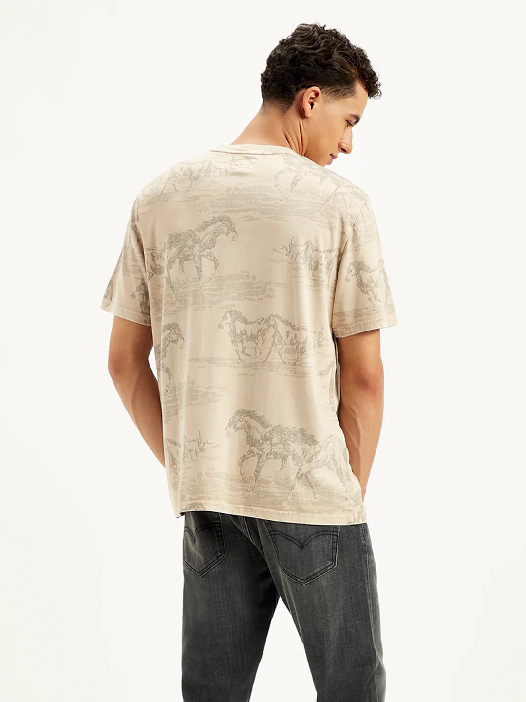 Men's All Over Print Regular Fit T-Shirt - Image 3
