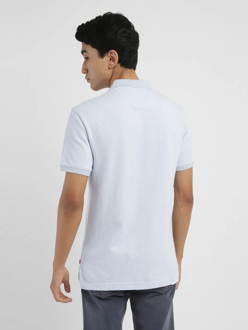 Men's All Over Print Slim Fit Polo T-shirt - Image 3