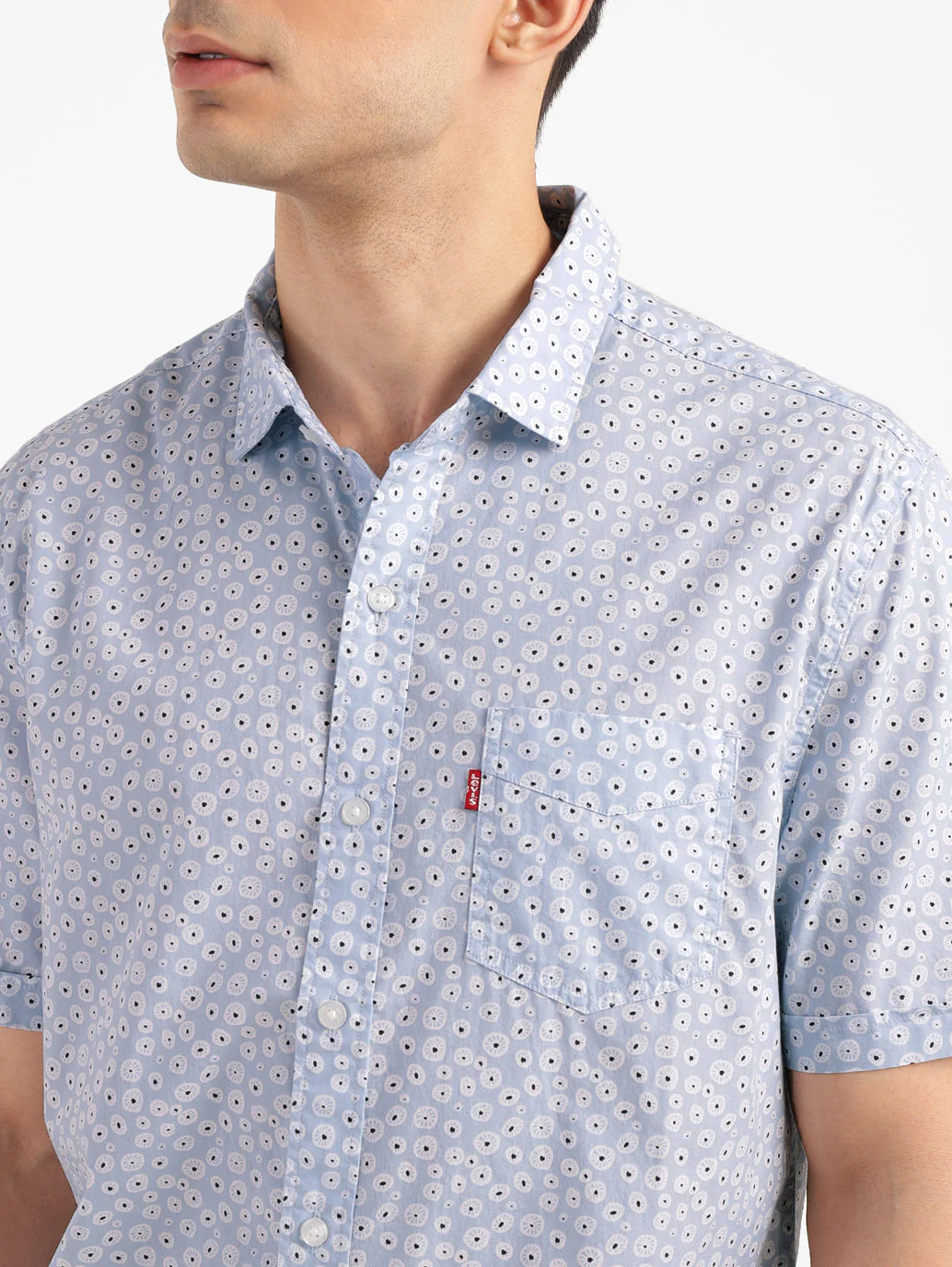 Men's All Over Print Slim Fit Shirt - Image 4